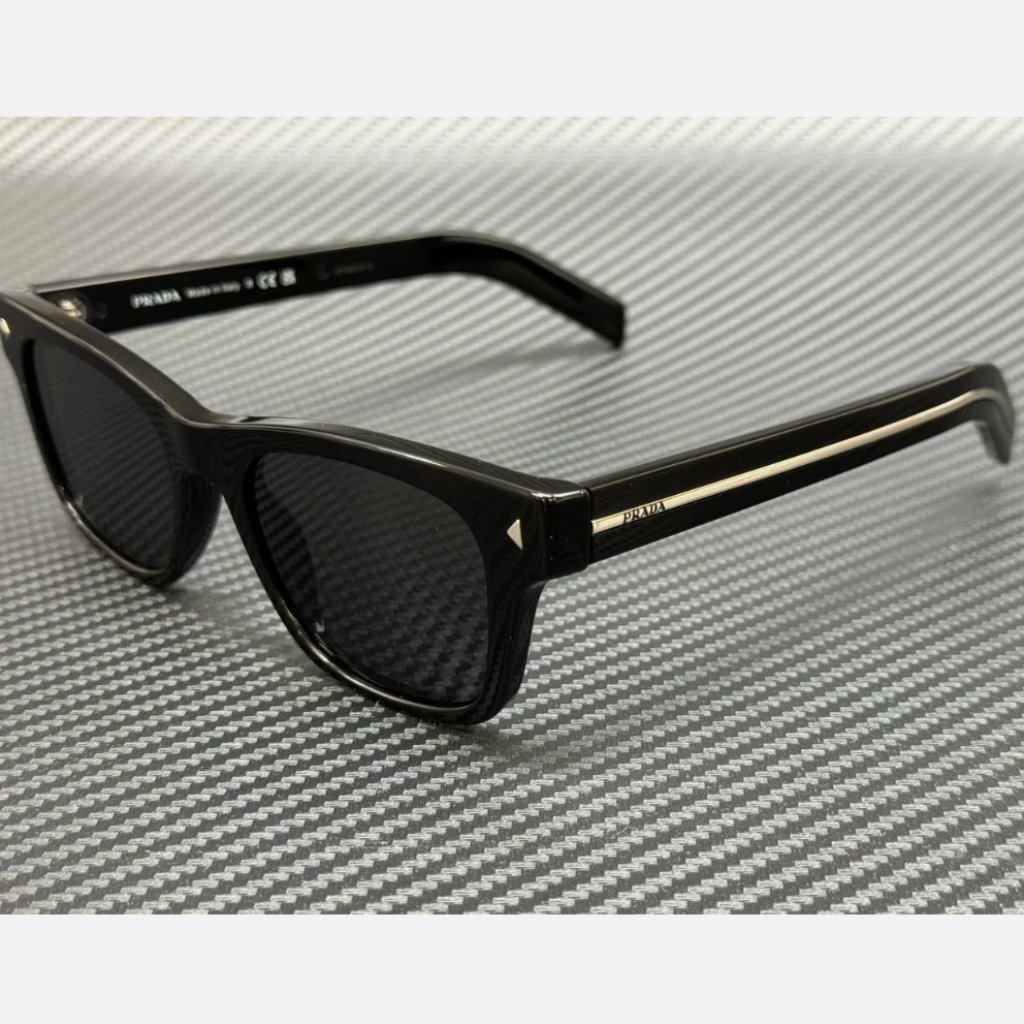 Prada Black Men's 51mm Sunglasses